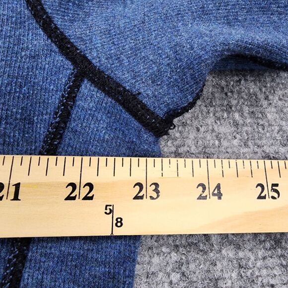 Tommy Bahama Sweater Mens Large Blue Black Flipsider 1/2 Zip Reversible Pullover - Picture 13 of 16